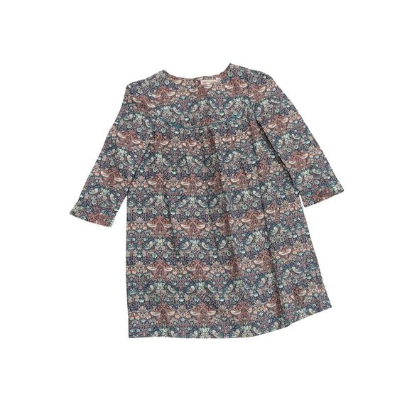 Bonpoint floral dress with birds, size 8 - Picture 1 of 6